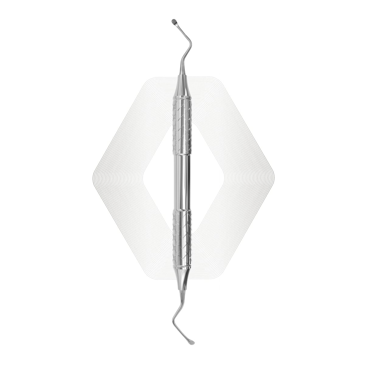 Lucas Bone Curette 87 Serrated | ErgoDenta 7705 SP – ErgoDenta ApS, Other Surgical Instruments