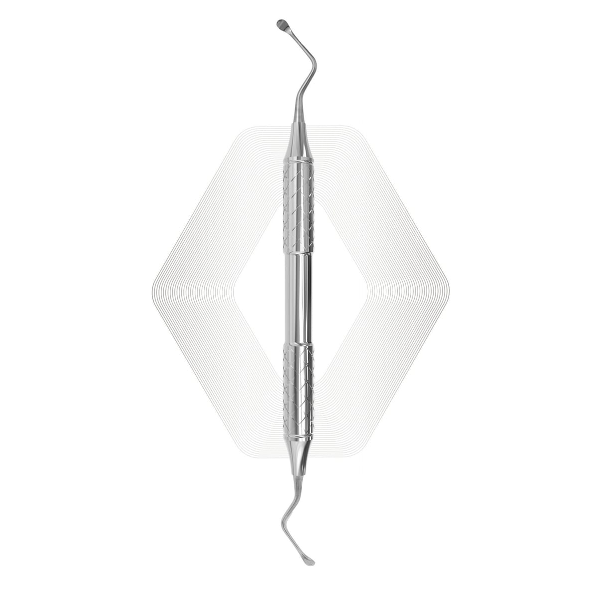 Lucas Bone Curette 88 Serrated | ErgoDenta 7706 SP – ErgoDenta ApS, Other Surgical Instruments