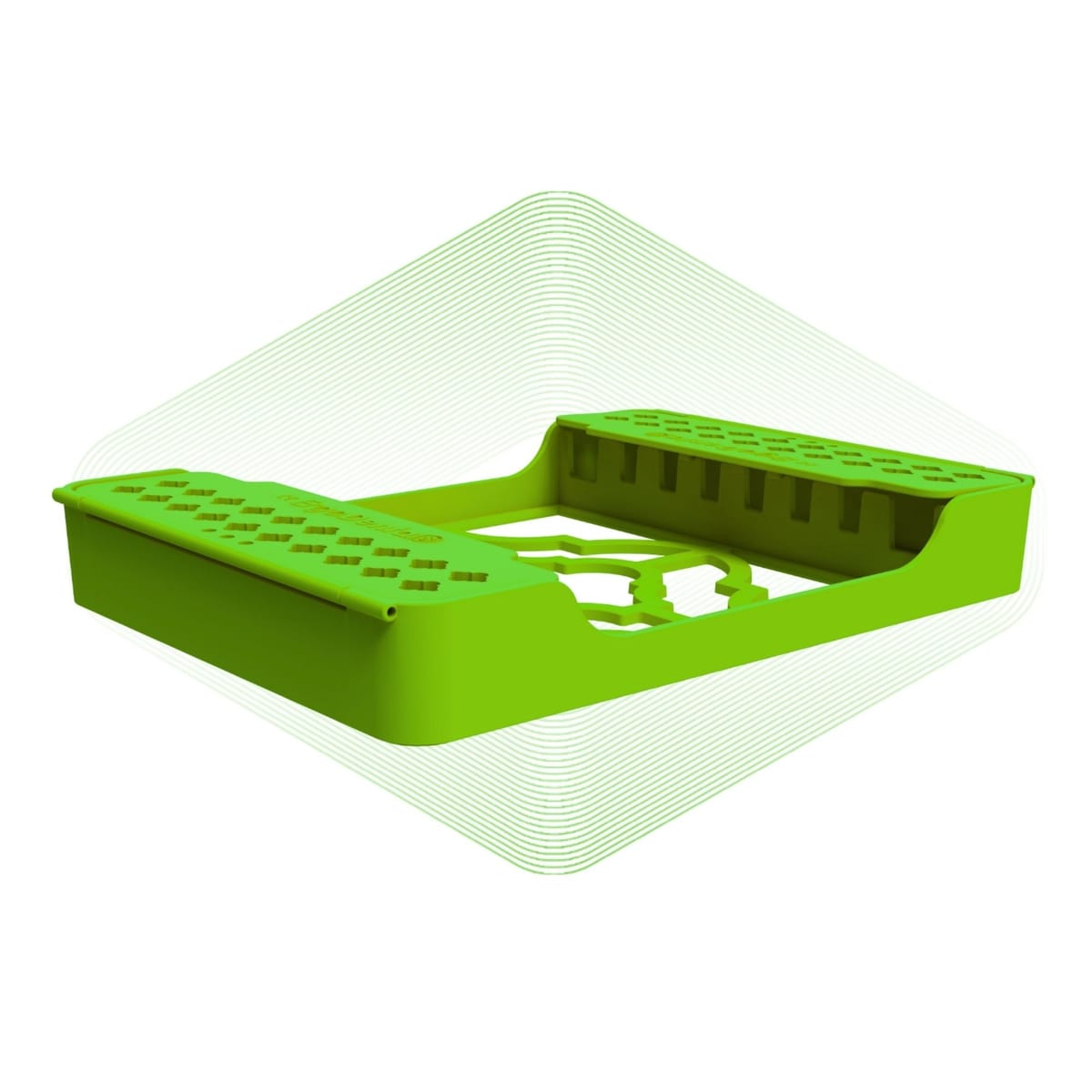 ErgoTray 8, Green 5508N – ErgoDenta ApS, Trays, Sterilcontainer und Zubehör