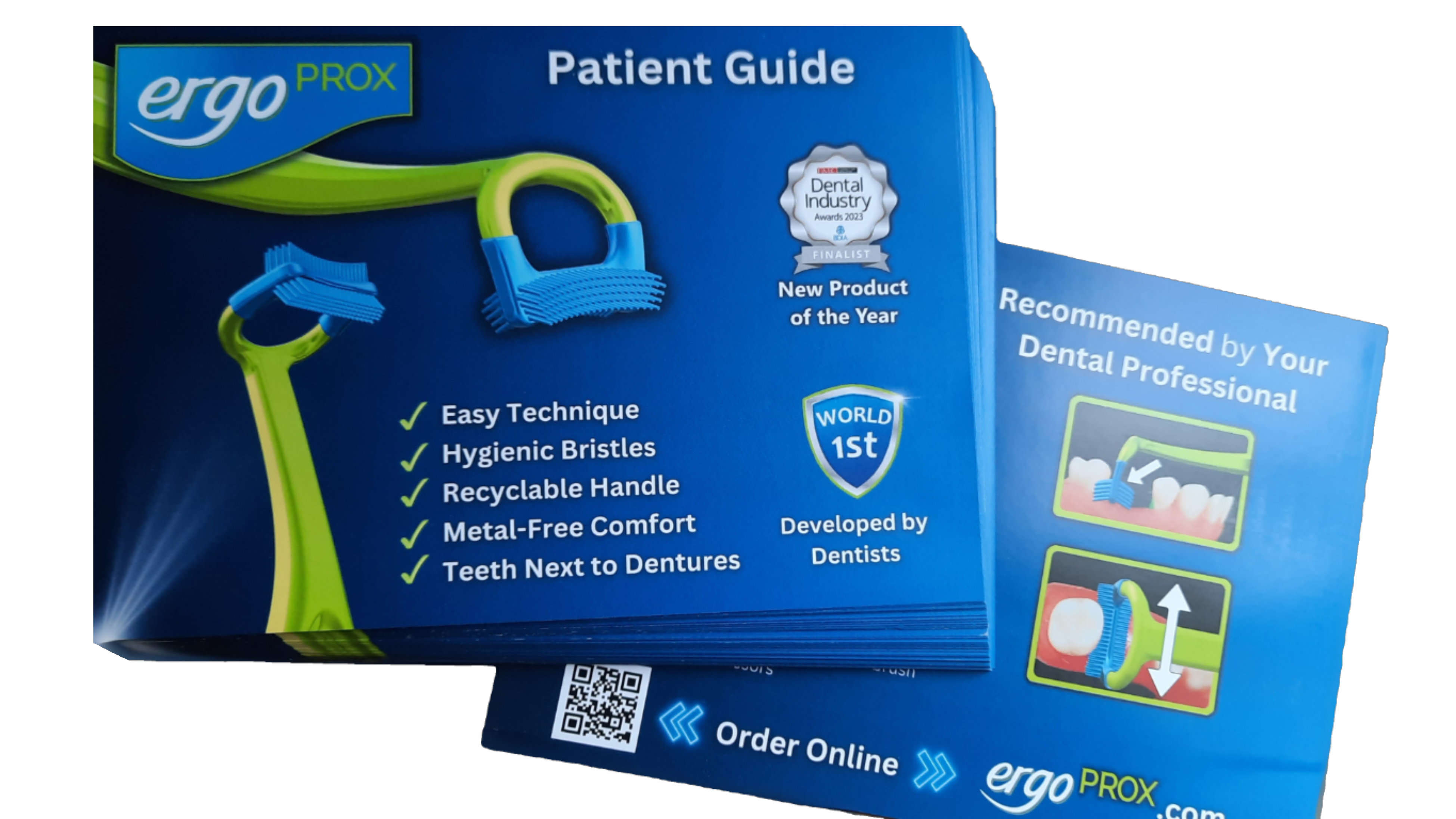 Pack de dépliants pour cabinets dentaires ErgoProx