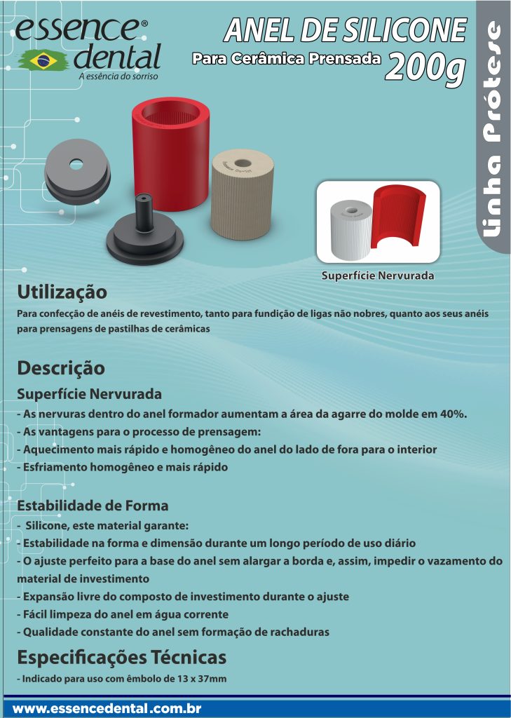 Silikonring 200g – ESSENCE DENTAL IMP.EXP.LTDA
