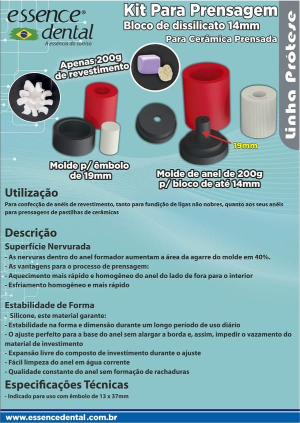 Bague Bloc 14 mm