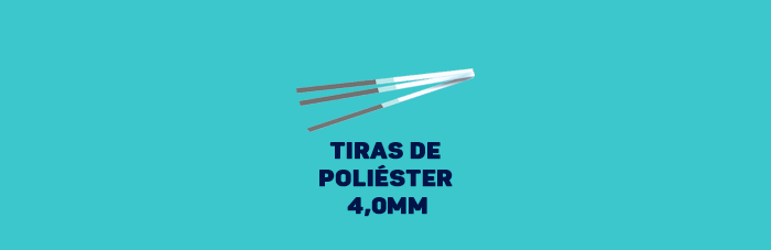 BANDES DE POLYESTER 4MM – ESSENCE DENTAL IMP.EXP.LTDA, Matrices