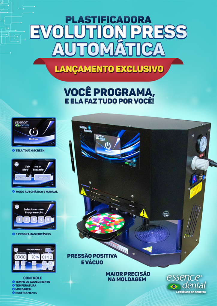 PLASTIFICADORA EVOLUTION PRESS AUTOMÁTICA – ESSENCE DENTAL IMP.EXP.LTDA, Laboratory Equipment