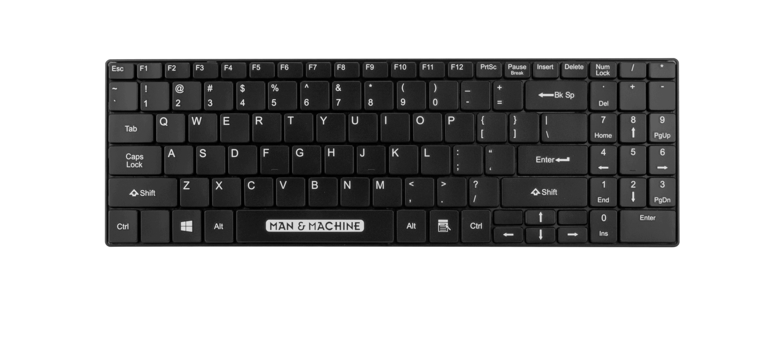 Man & Machine Its Cool Tastatur (Schwarz) – Man & Machine Europe