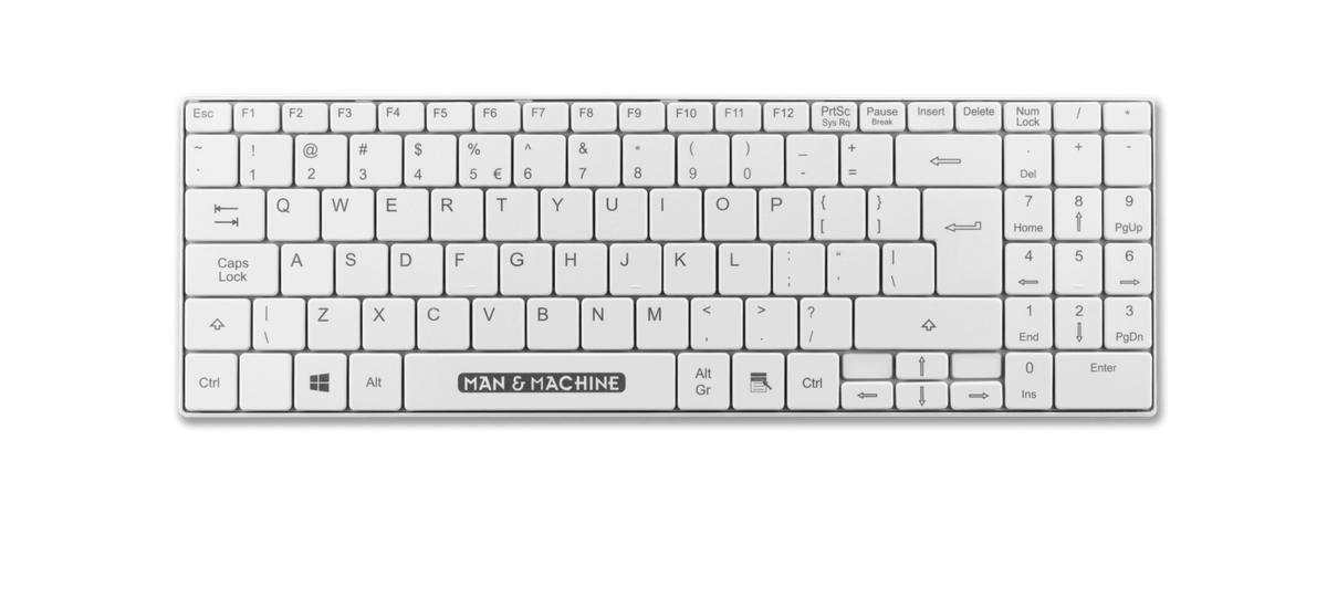 Man & Machine Its Cool Tastatur (Weiß) – Man & Machine Europe, Other Equipment
