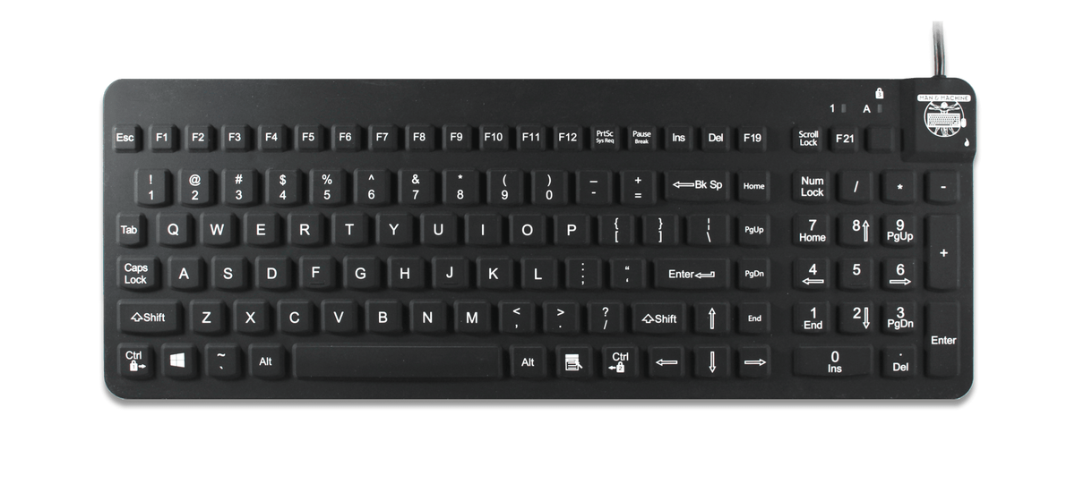 Man & Machine Really O'Cool Tastatur (Schwarz) – Man & Machine Europe, Sonstige Geräte