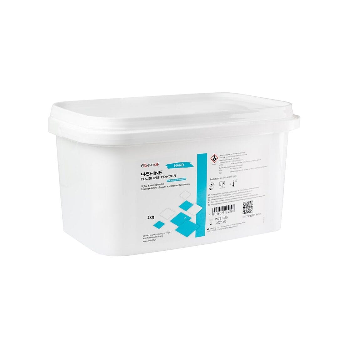 4Shine polishing powder hard 2 kg – Everall7 Sp. z o.o., Dental Laboratory Supplies