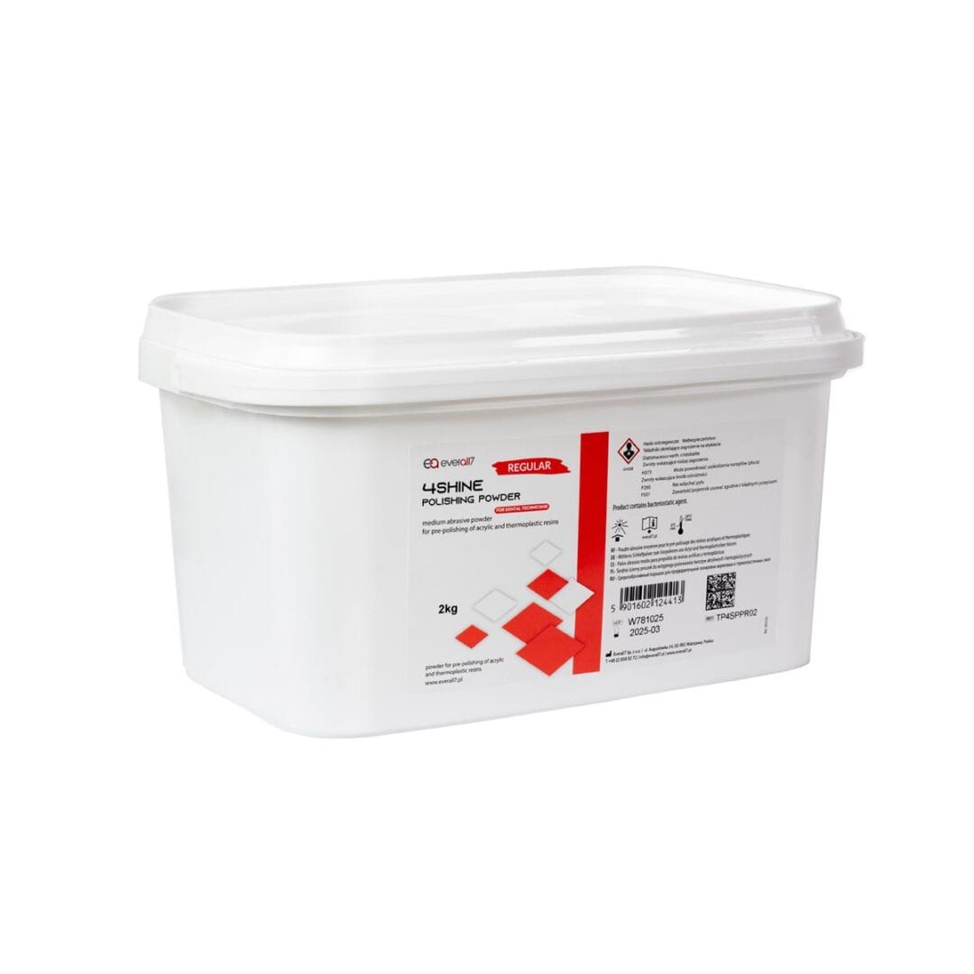 4Shine polishing powder regular 2 kg – Everall7 Sp. z o.o., Dental Laboratory Supplies