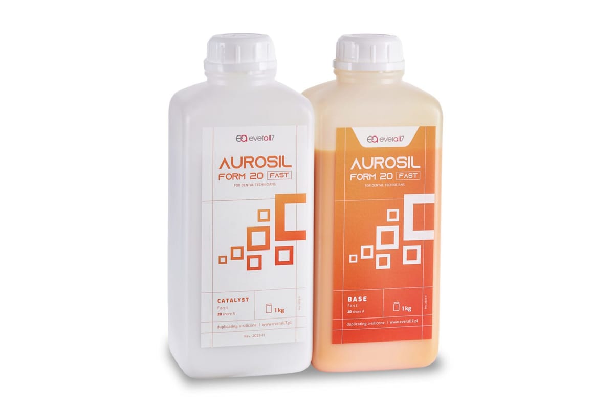 AUROSIL FORM 20 FAST (100g) – Everall7 Sp. z o.o., Duplicating Materials and Duplicating Flasks