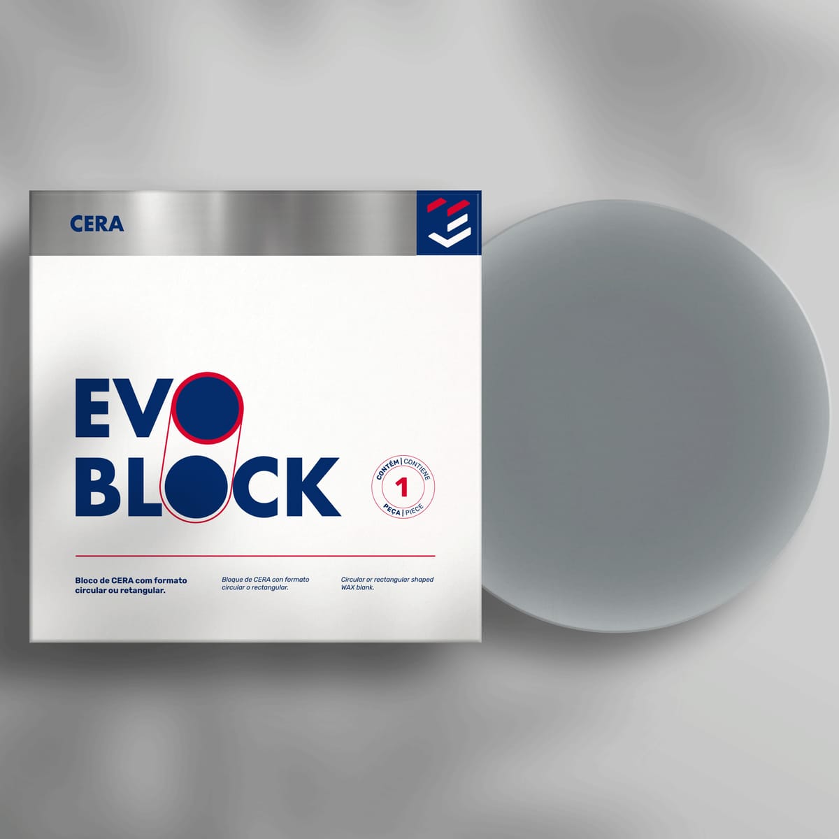Evoblock Cera – EVODEN PRODUTOS ODONTOLOGICOS LTDA, Blöcke