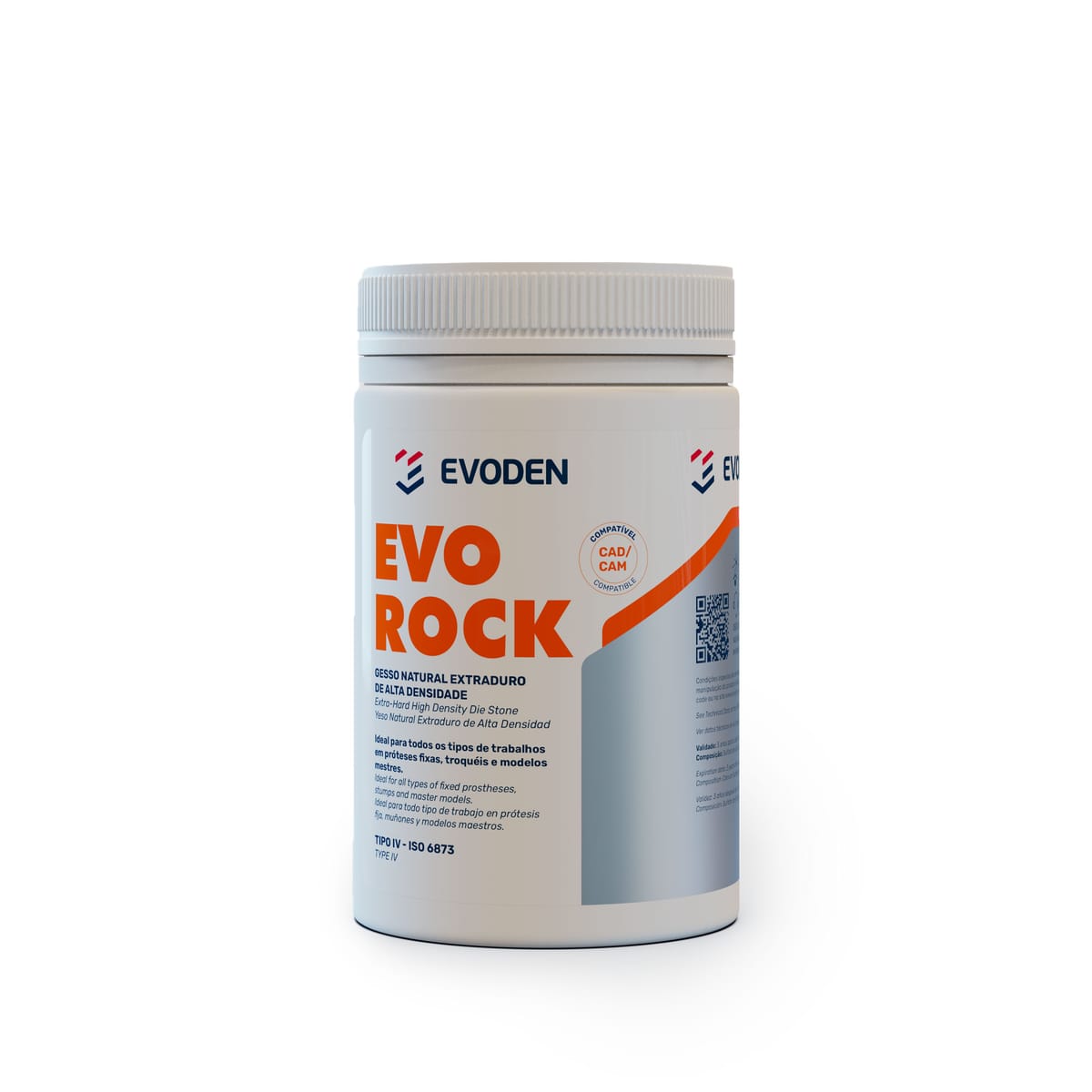 Evorock – EVODEN PRODUTOS ODONTOLOGICOS LTDA, Gipse