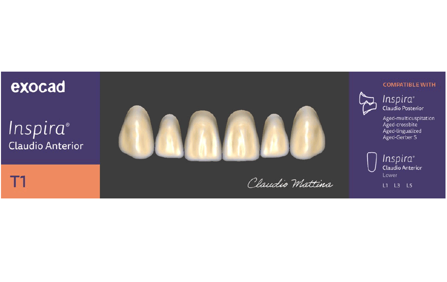 Inspira® Denture Tooth Library