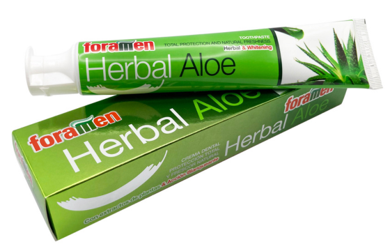 Zahnpasta HERBAL ALOE – FORAMEN SL, Zahnpasta