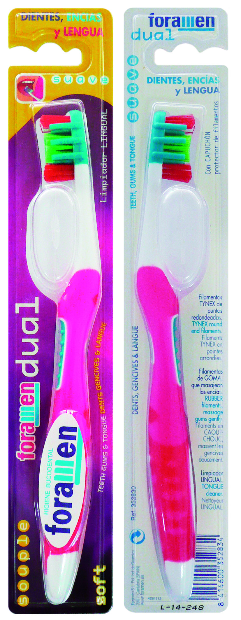 FORAMEN DUAL – Weich – FORAMEN SL, Toothbrushes