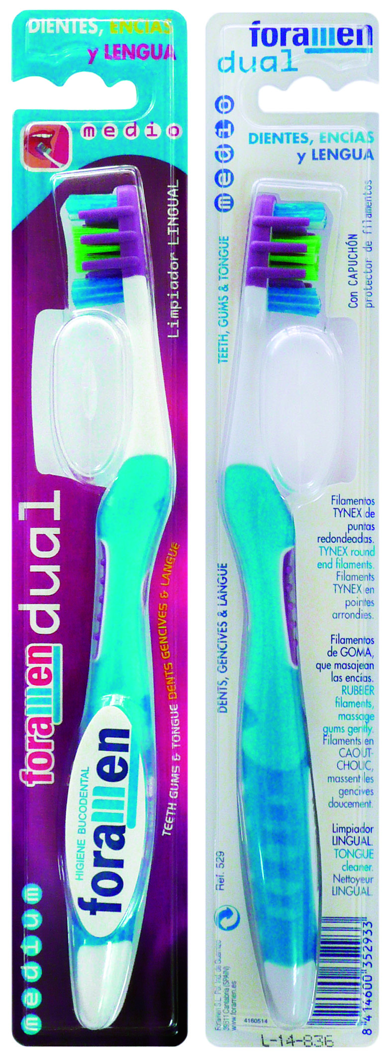 FORAMEN DUAL – Mittel – FORAMEN SL, Toothbrushes