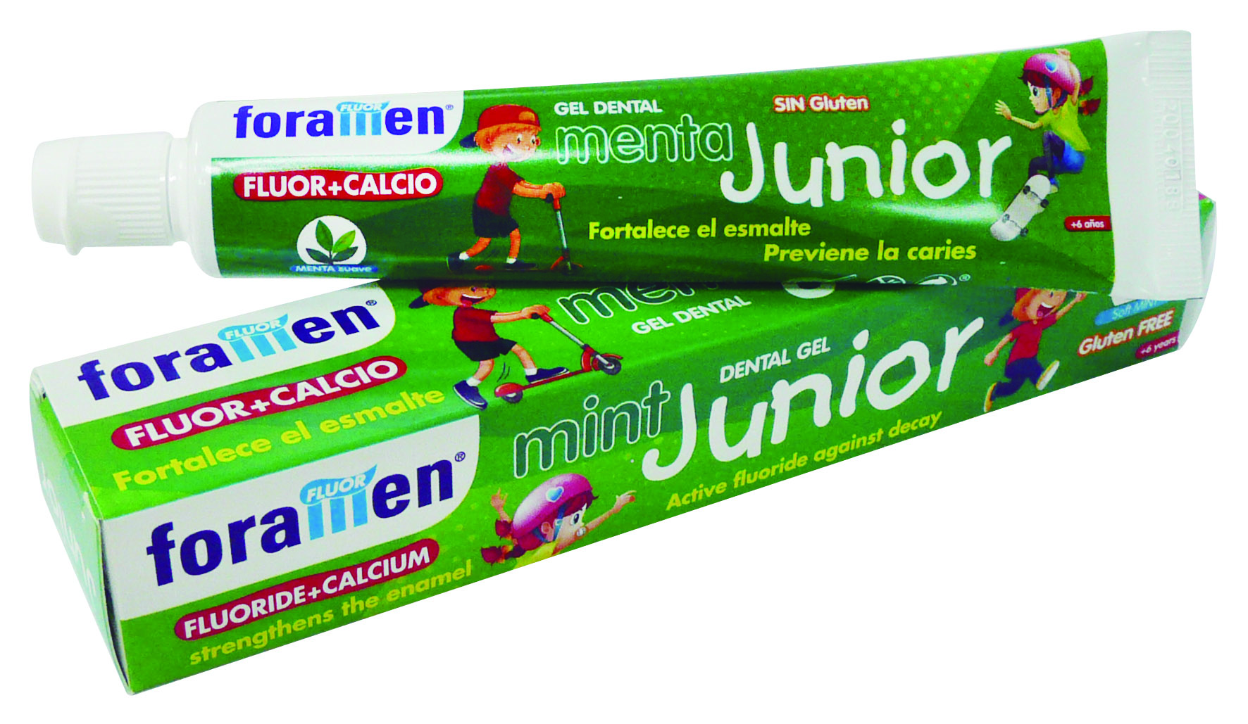 Gel Dental JUNIOR MENTA