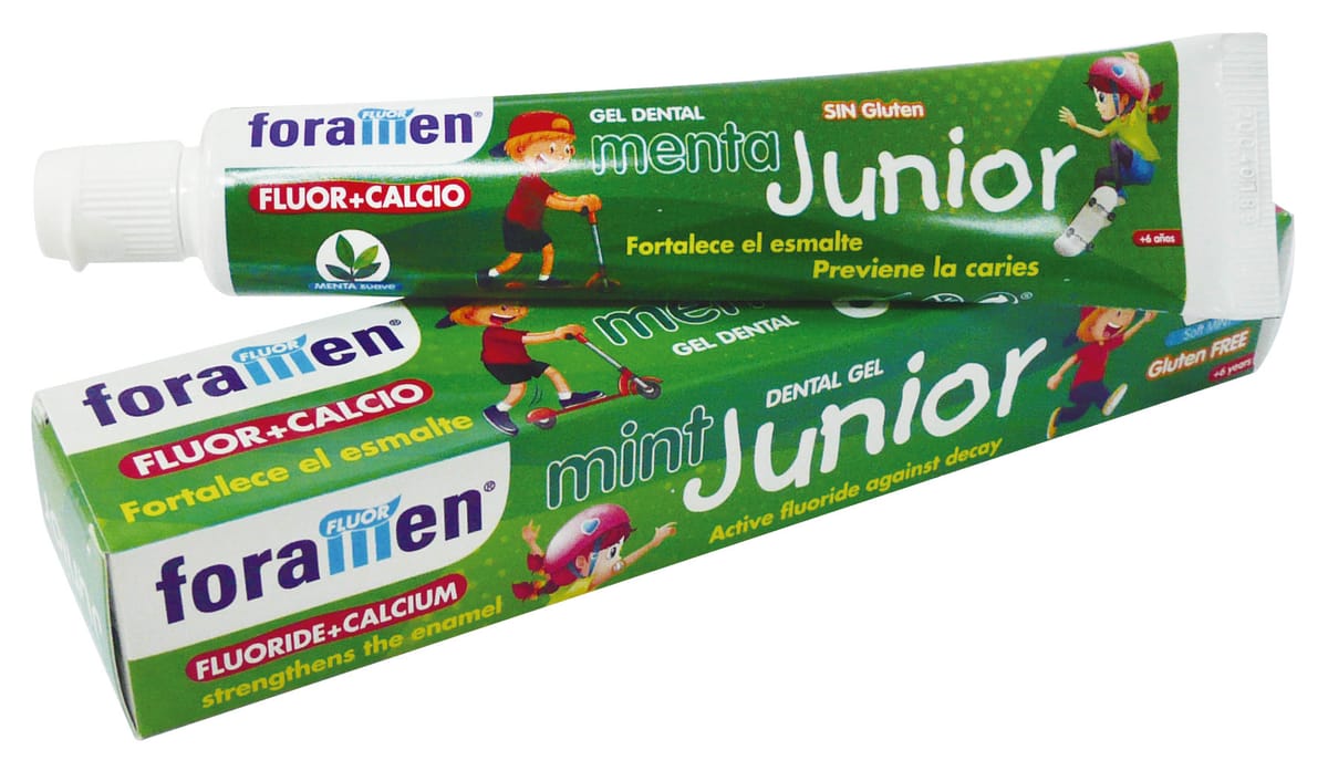 Gel Dental JUNIOR MENTA – FORAMEN SL, Zahnpasta