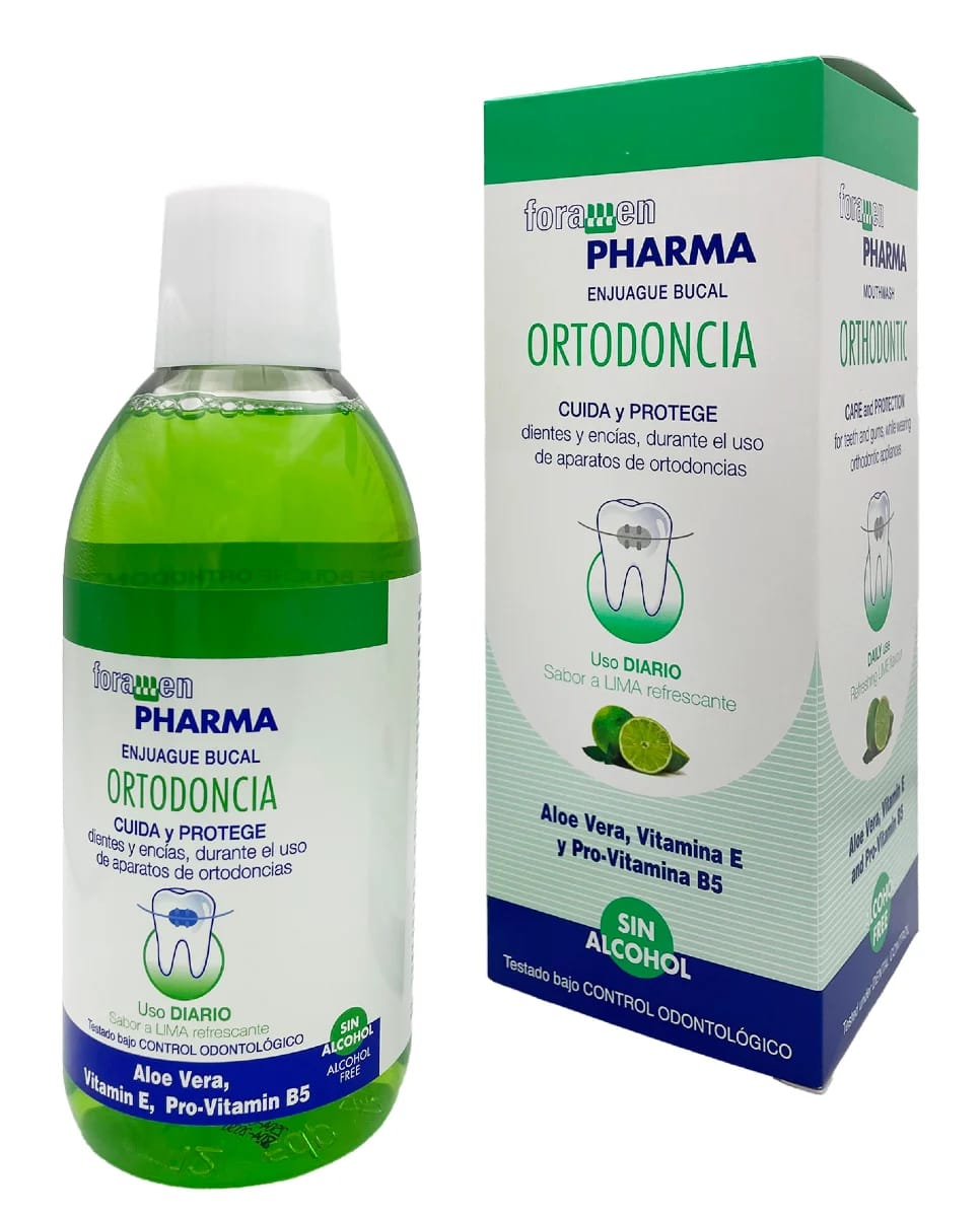 ORTODONCIA - Foramen 500 ml – FORAMEN SL, Mouth Rinse Solutions