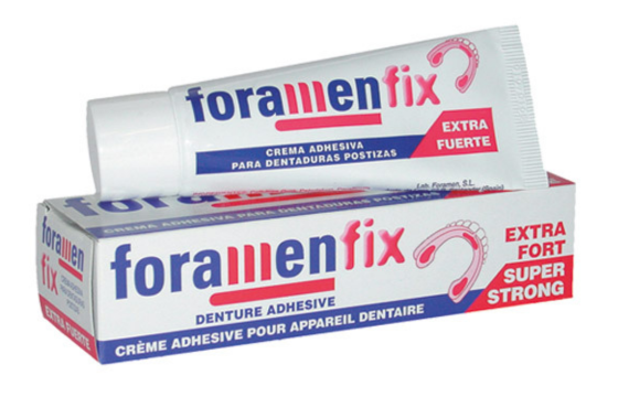 Haftcreme für Zahnprothesen Foramen FIX – FORAMEN SL, Prothesenkunststoffe