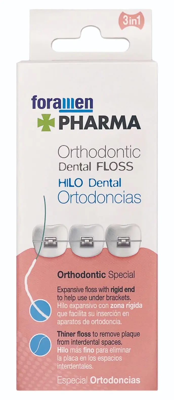 ZAHNSEIDE FÜR KIEFERORTHOPÄDIE – FORAMEN SL, Interdental Cleaners