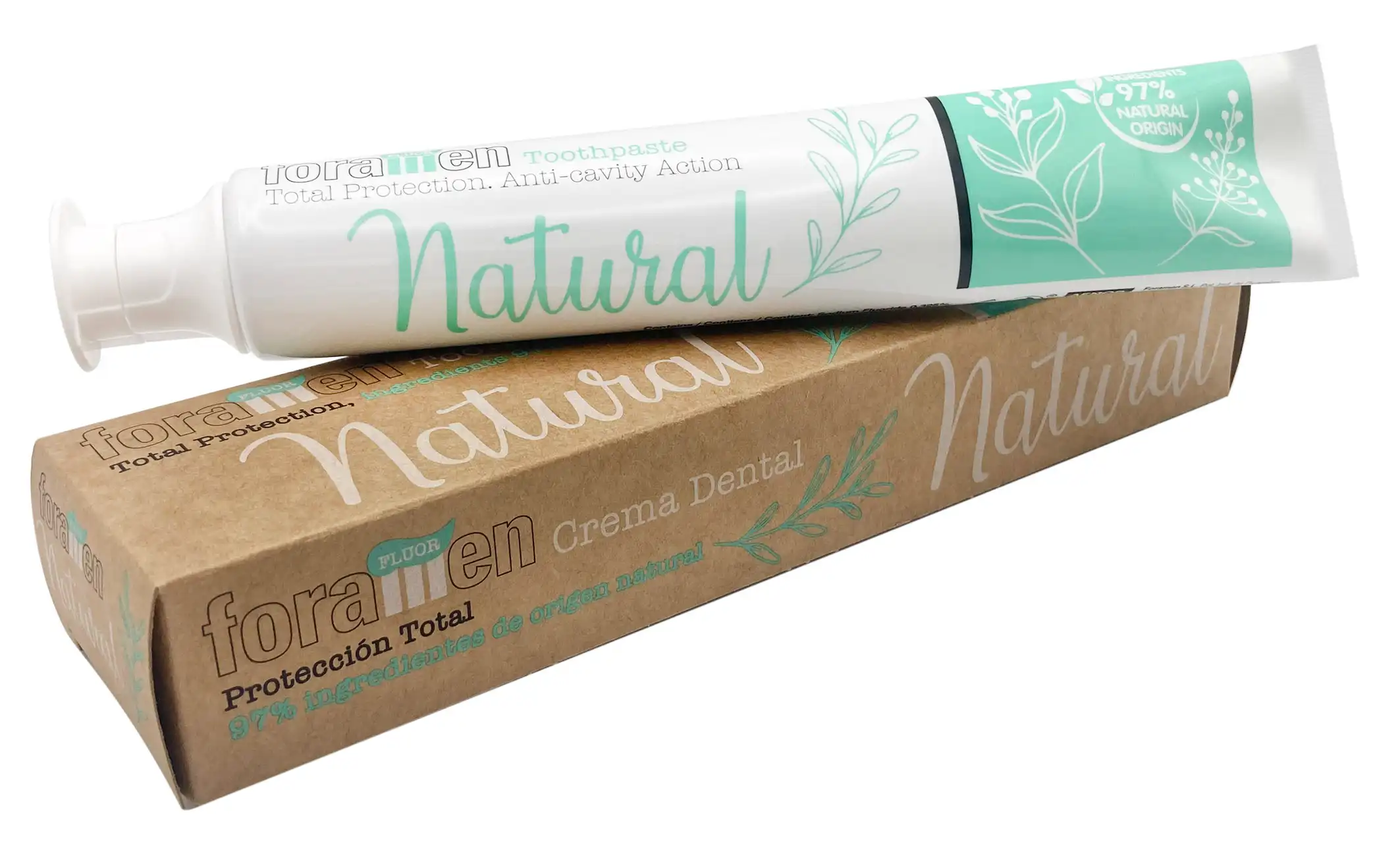Crema Dental NATURAL Protección Total Acción Anticaries 75ml