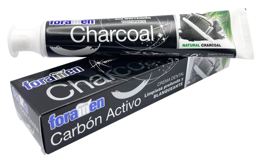 Zahncreme CHARCOAL – FORAMEN SL, Zahnpasta