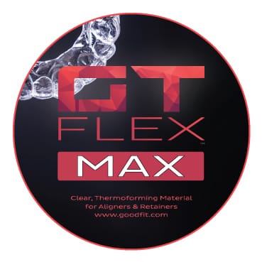 GT FLEX MAX 0.8mm (0.03") Thick 120mm Circle (10 Sheets) – GOOD FIT TECHNOLOGIES LLC, Orthodontics
