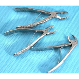 NEW 3 GERMAN STAINLESS DENTAL TOOTH EXTRACTING FORCEPS
