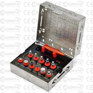 New Dental Bone Expander Kit Sinus Lift 12 Pcs Implant Surgical Instruments CE