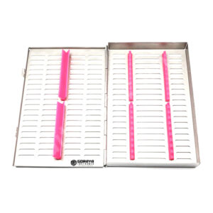 20 PIECE INSTRUMENT CASSETTE – GORAYA INSTRUMED, Instrument Cassettes & Trays