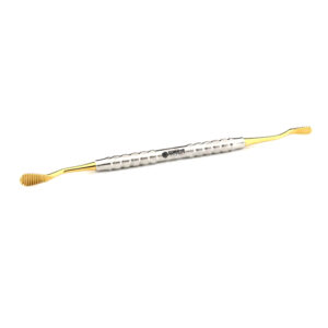 #21 MILLER BONE FILE, GOLD TITANIUM – GORAYA INSTRUMED, Bone Rongeurs & Chisels