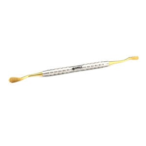 #21 MILLER BONE FILE, GOLD TITANIUM