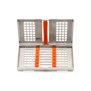 7 PIECE INSTRUMENT CASSETTE, LONG – GORAYA INSTRUMED, Sterilization Containers & Trays