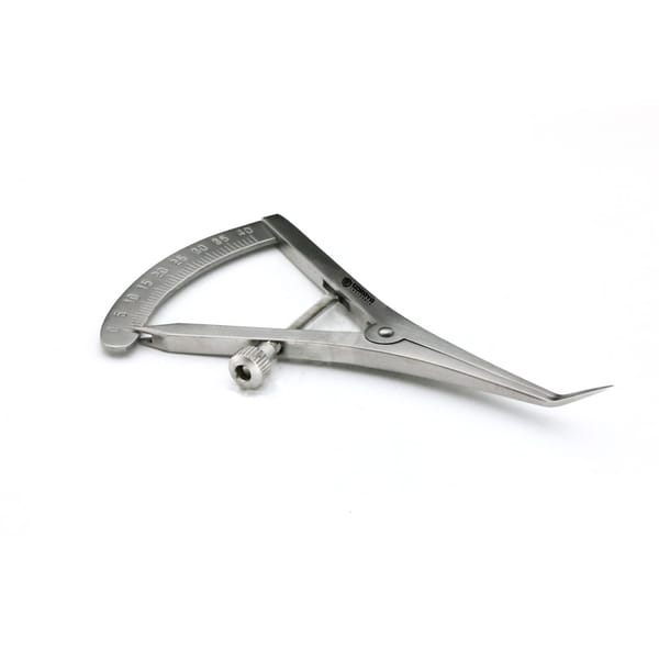 CASTROVIEJO BONE CALIPER, CURVED