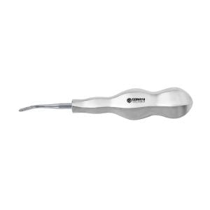 Atraumatic Extraction Luxating Elevator Lindo Levin 4mm Left Angle Thin Blade with Serration
