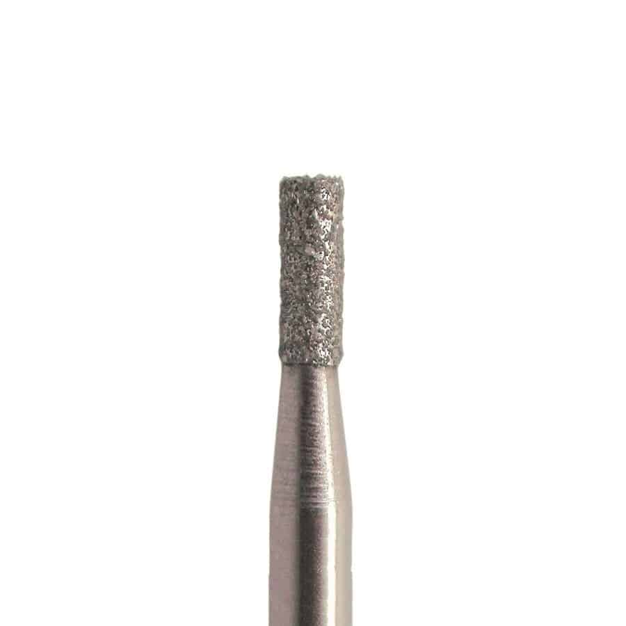 Piedra Diamante Cilíndrica Extremo Plano. Microdont