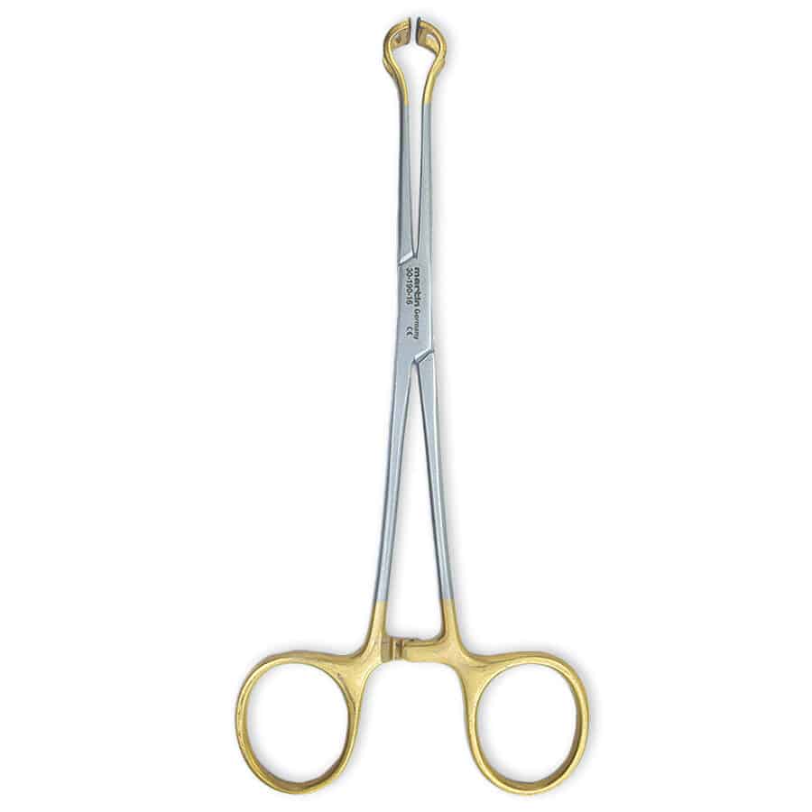 Pinza Babcock Gold 16cm. Martin – Grimberg Dentales S.A., Surgical Hand Instruments