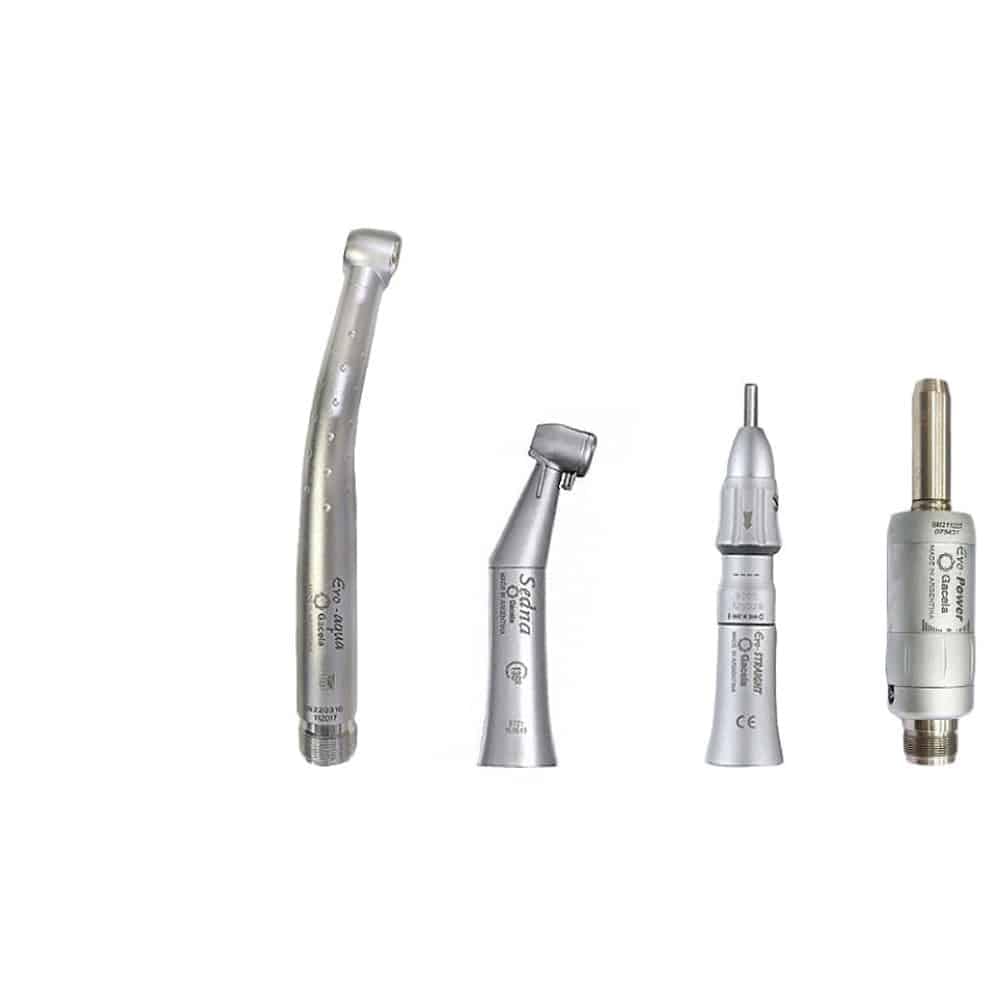 Kit Rotatorio de 4 piezas. Gacela – Grimberg Dentales S.A., Ersatzteile