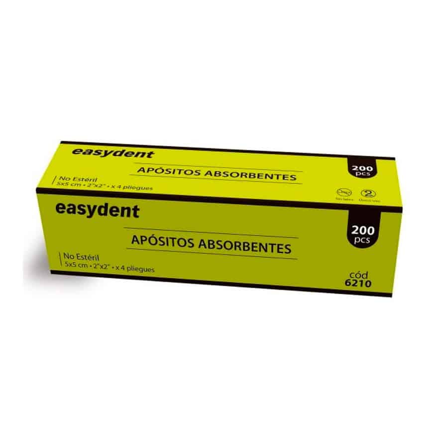Gasa Absorbente 5x5 cm. Quirúrgica. Easydent