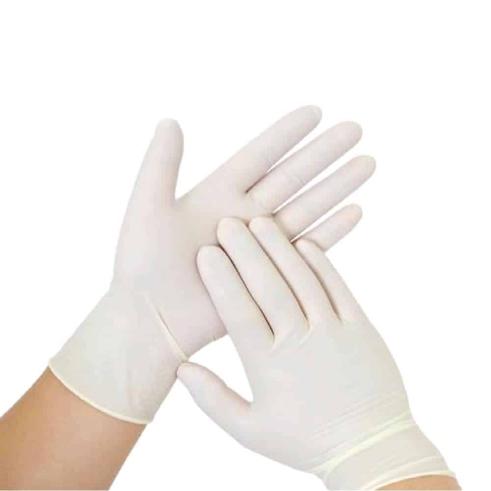 Guantes de Látex (Cajon 10 u. de 100 u c/u)