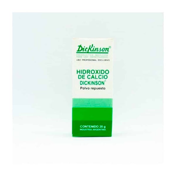 Hidróxido de Calcio Polvo 20g. Dickinson