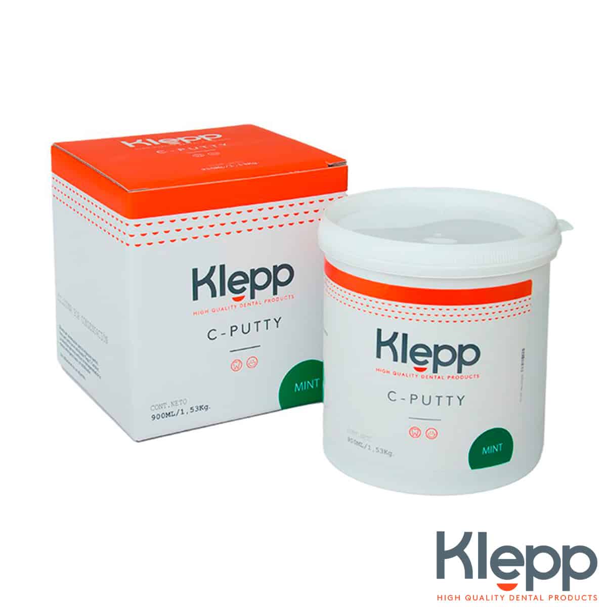 Klepp C-Putty Silicona por Condensación 900ml/1.53kg.