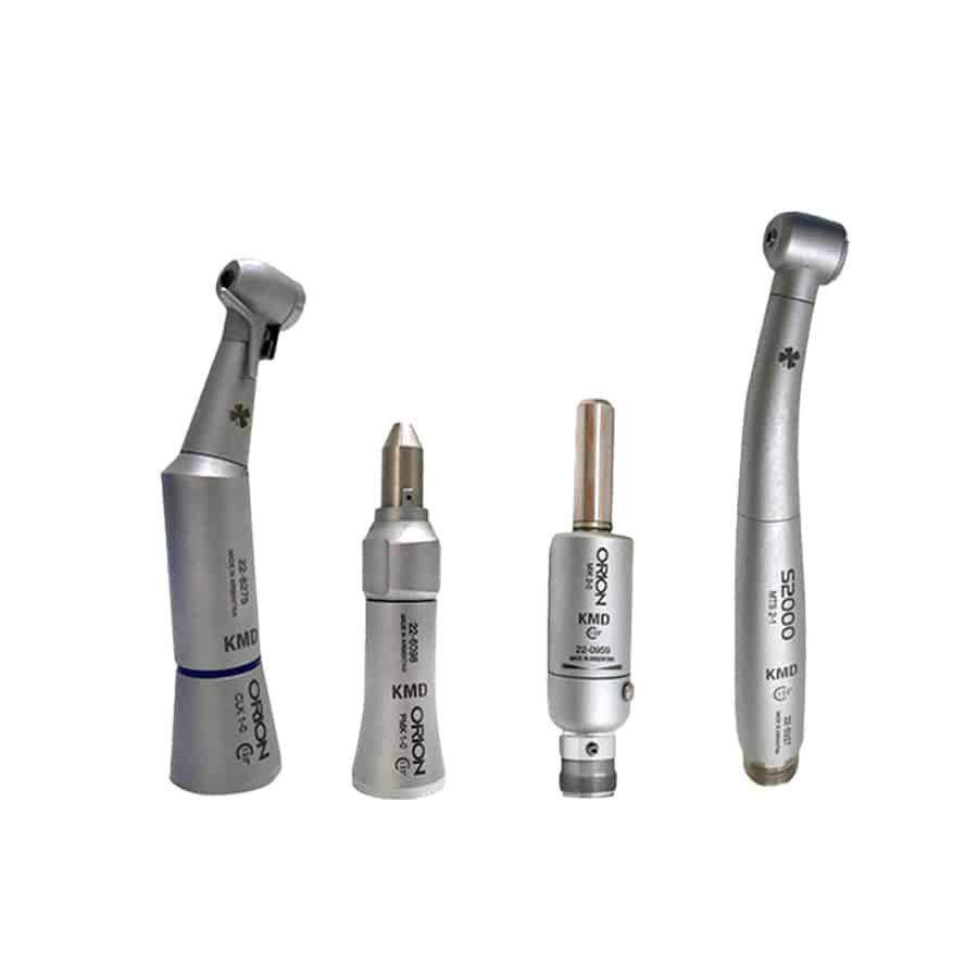 Kit Turbina S-2000, CA Gatillo, Pieza de Mano Recta y Micromotor