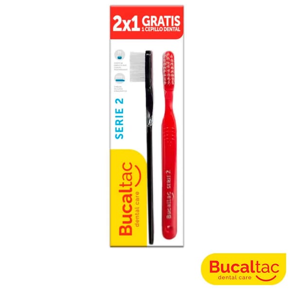 Bucal Tac. PROMO 2X1 Cepillos Serie 2
