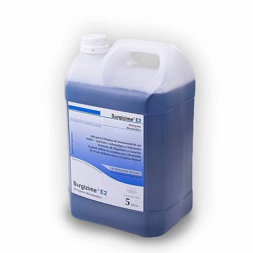 Detergente Enzimático E2 5 lts. Surgizime – Grimberg Dentales S.A., Instrument Cleaning Solutions