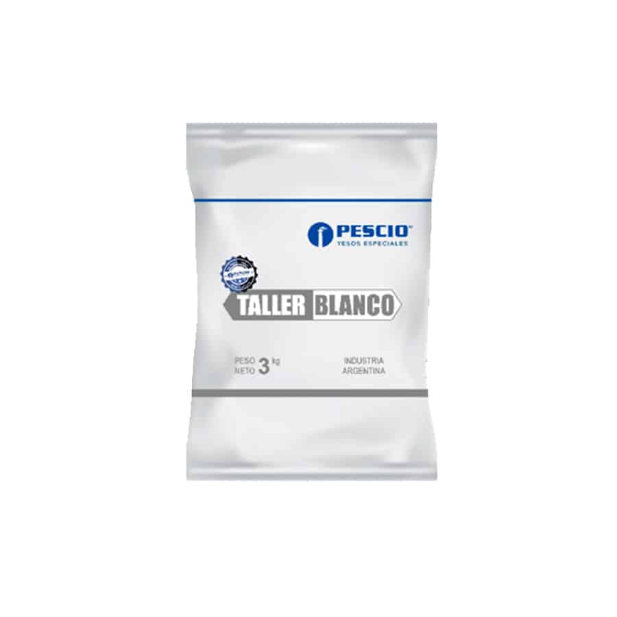 Yeso Taller Blanco 3Kg. Pescio – Grimberg Dentales S.A., Gypsum & Stone Products