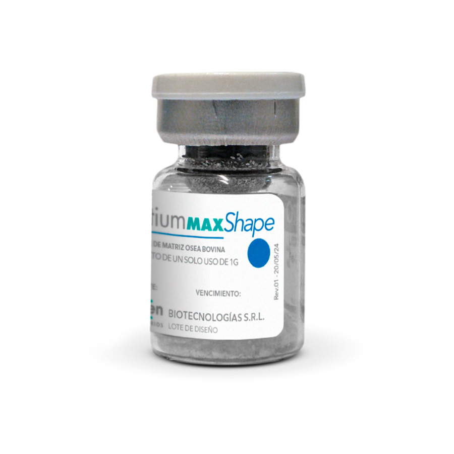 Sustituto Óseo Ostium Max Shape 1 gr. Bioxen – Grimberg Dentales S.A., Bone Graft Materials