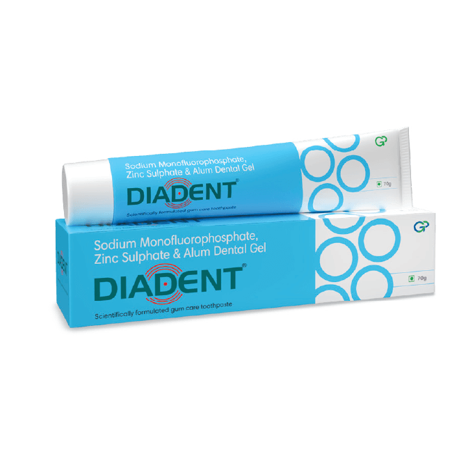 DIADENT Product Range – Group Pharmaceuticals Ltd.