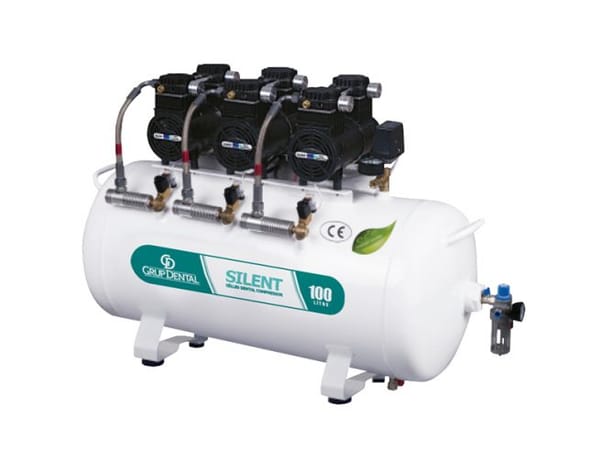 GP SILENT 100LT 6 HP Dental Kompresör